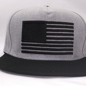 American Flag Snapback Hat
